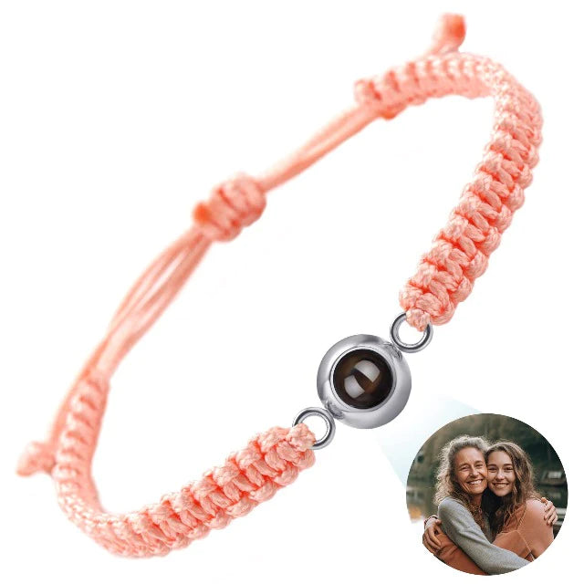 Cord of Connection 💙 Custom Photo Corded Bracelet